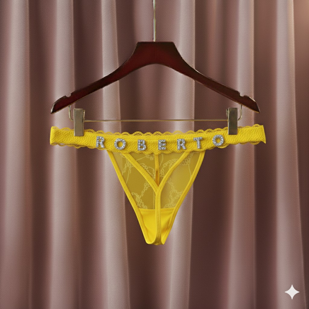 Luxury Personalized Panties — Your Secret, Your Name