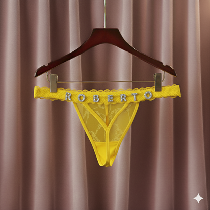 Luxury Personalized Panties — Your Secret, Your Name