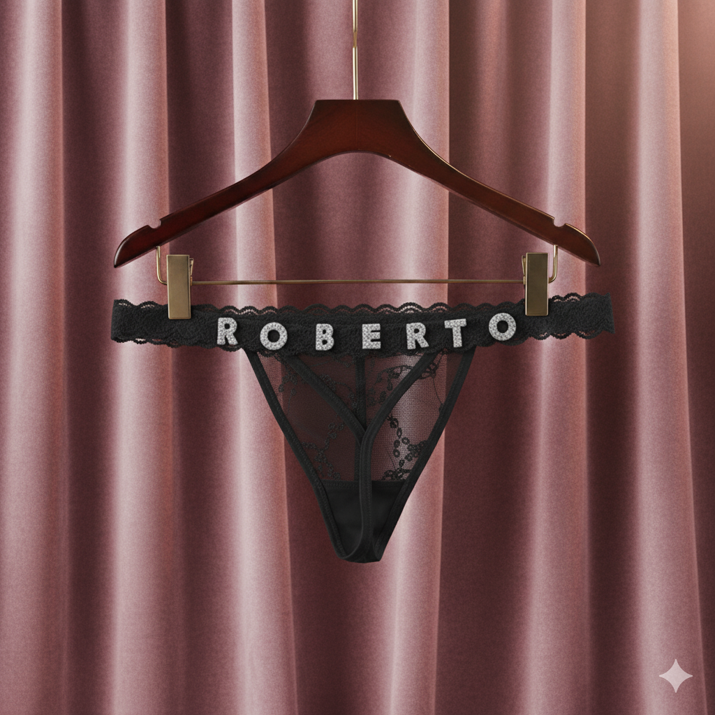 Luxury Personalized Panties — Your Secret, Your Name